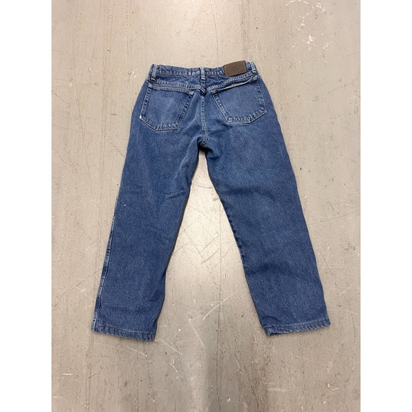 Cabela's Flannel-Lined Jeans Blue Denim Straight Cold-Weather Outdoor - 32x30 - Picture 2 of 13